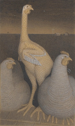 {{ product_title }} Fine Art Print | {{ product_vendor }} Jakero77 Grant Wood - Adolescence (1933) Puberty Fine Art Print Art Print  Jakero77