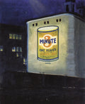{{ product_title }} Fine Art Print | {{ product_vendor }} Jakero77 Grant Wood - Night Scene National Oats (1930) Fine Art Print Art Print  Jakero77