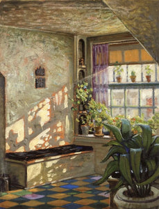 {{ product_title }} Fine Art Print | {{ product_vendor }} Jakero77 Grant Wood - Sunlit Studio (1928) Fine Art Print Art Print  Jakero77