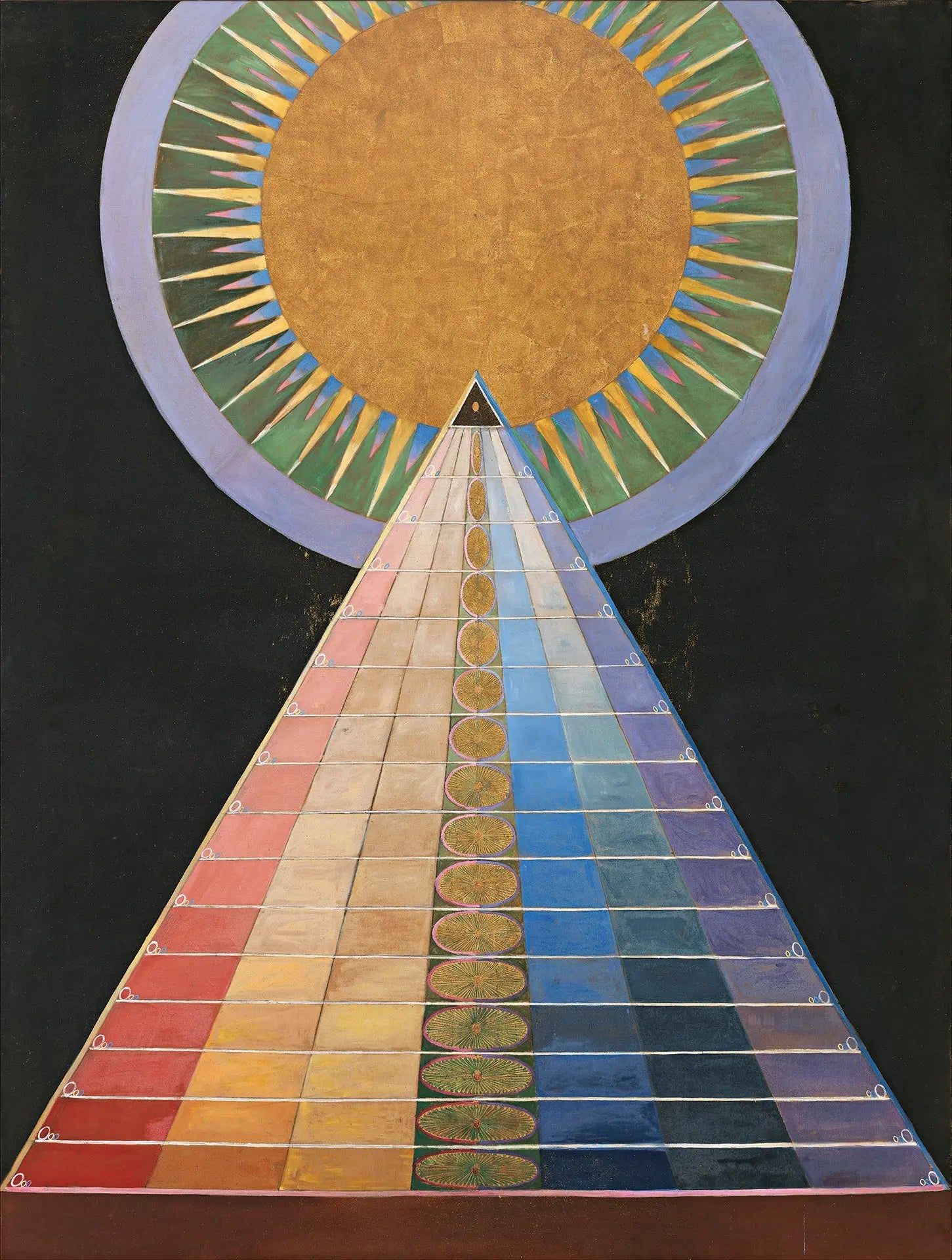 {{ product_title }} Fine Art Print | {{ product_vendor }} Jakero77 Hilma af Klint - Altarpiece No. 1 Group X (1907) - 17" x 22" Fine Art Print Art Print  Jakero77