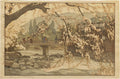 {{ product_title }} Fine Art Print | {{ product_vendor }} Jakero77 Hiroshi Yoshida - Spring in a Hot Spring (1940) - 17" x 22" Fine Art Print Art Print  Jakero77