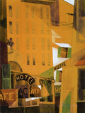 Charles Demuth Hotel 1921 Fine Art Print