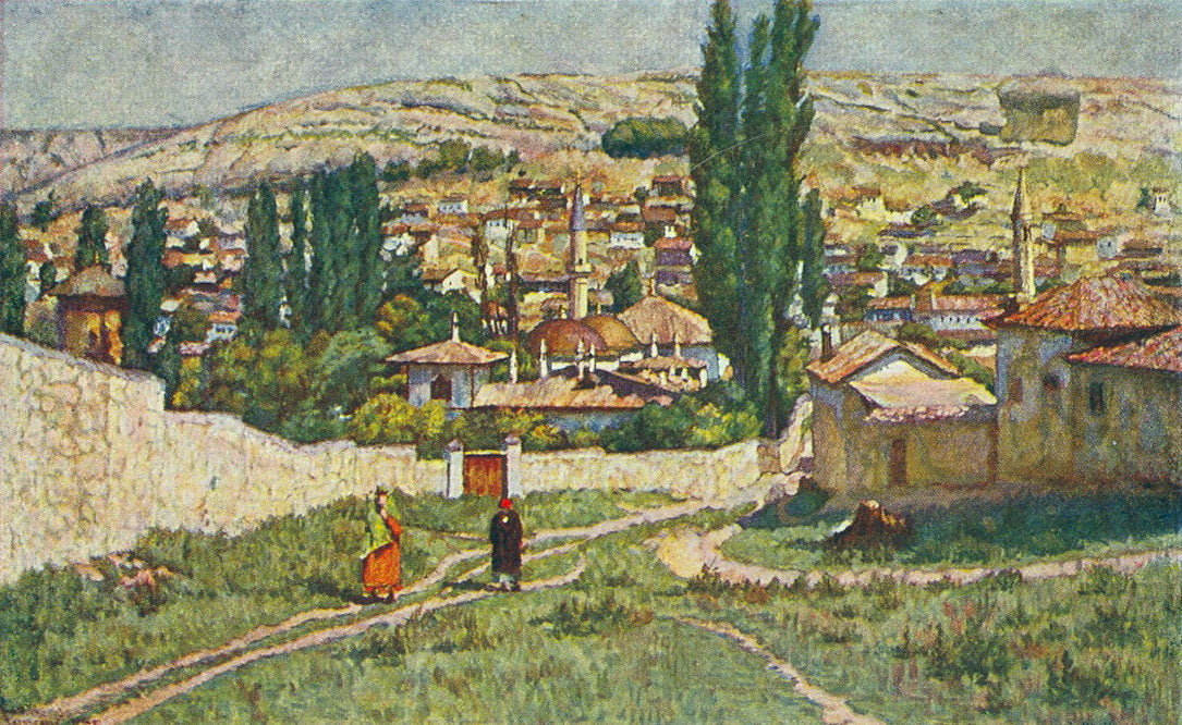 Ilya Mashkov Bakhchisaray 1920 Fine Art Print