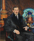 Ilya Mashkov Portrait of A.B. Szymanowsky 1922 Fine Art Print