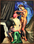 Ilya Mashkov Two Nudes 1918 Fine Art Print