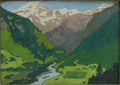 David Kakabadze Imereti 1915 Fine Art Print
