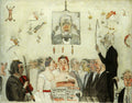 James Ensor At the Conservatory 1902 Fine Art Print