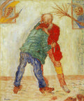 James Ensor The Fight 1925 Fine Art Print