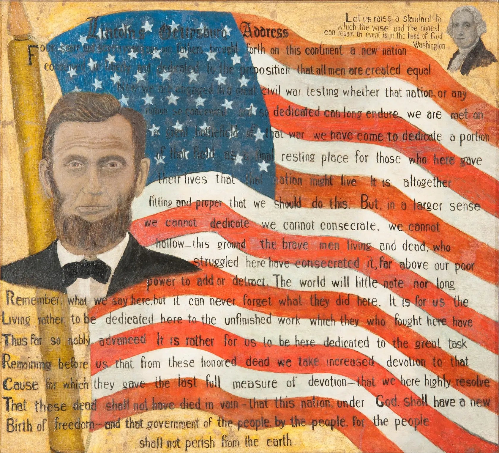 {{ product_title }} Fine Art Print | {{ product_vendor }} Jakero77 John Kane - On The Farm; The Gettysburg Address (1930) Fine Art Print Art Print  Jakero77