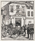{{ product_title }} Fine Art Print | {{ product_vendor }} Jakero77 Jose Guadalupe Posada - Firemen Putting Out Fire (1890) - 17"x22" Fine Art Print Art Print  Jakero77