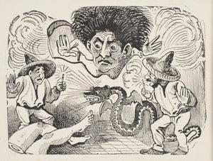 {{ product_title }} Fine Art Print | {{ product_vendor }} Jakero77 Jose Guadalupe Posada - Never Seen Event (1908) - 17" x 22" Fine Art Print Art Print  Jakero77