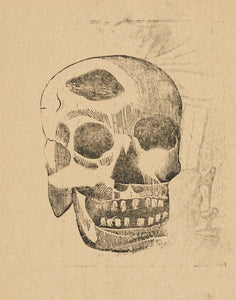 {{ product_title }} Fine Art Print | {{ product_vendor }} Jakero77 Jose Guadalupe Posada - Skull (1890) Dia de Los Muertos - 17"x22" Fine Art Print Art Print  Jakero77