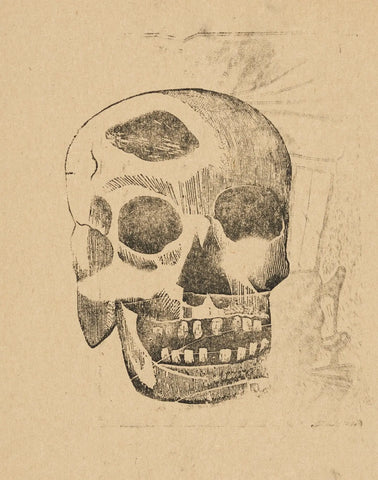 {{ product_title }} Fine Art Print | {{ product_vendor }} Jakero77 Jose Guadalupe Posada - Skull (1890) Dia de Los Muertos - 17"x22" Fine Art Print Art Print  Jakero77