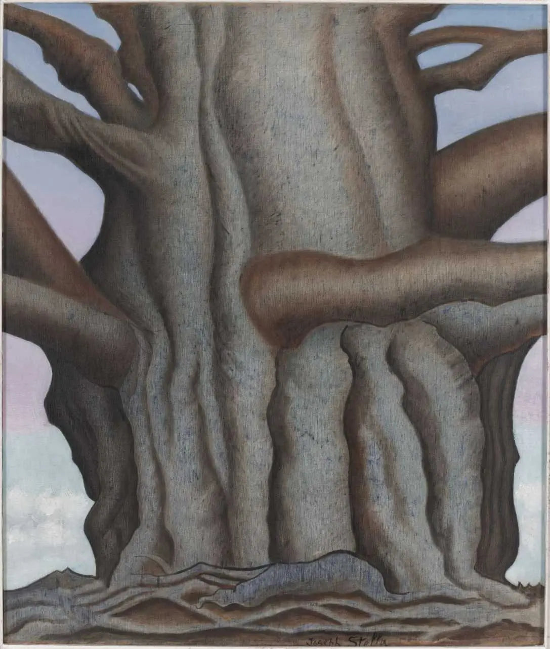 {{ product_title }} Fine Art Print | {{ product_vendor }} Jakero77 Joseph Stella - Banyan Tree (1938) - 17" x 22" Fine Art Print Art Print  Jakero77