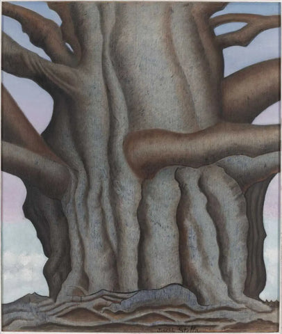 {{ product_title }} Fine Art Print | {{ product_vendor }} Jakero77 Joseph Stella - Banyan Tree (1938) - 17" x 22" Fine Art Print Art Print  Jakero77