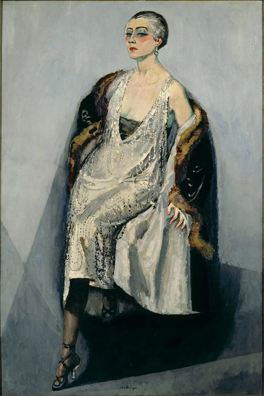 {{ product_title }} Fine Art Print | {{ product_vendor }} Jakero77 Kees van Dongen - Madame Jasmy Alvin (before 1920) - 17" x 22" Fine Art Print Art Print  Jakero77