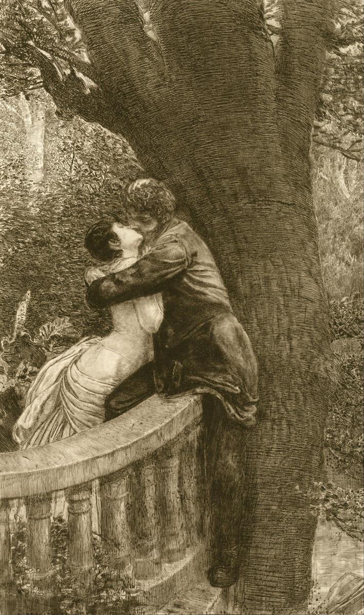 Max Klinger Kiss from the Series a Love 1903 Fine Art Print