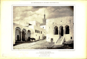 {{ product_title }} Fine Art Print | {{ product_vendor }} Jakero77 Lehnert & Landrock - Tangiers Morocco Fortress (1924) Fine Art Print Art Print  Jakero77