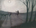 {{ product_title }} Fine Art Print | {{ product_vendor }} Jakero77 Léon Spilliaert - Faun by Moonlight (1900) Fine Art Print Art Print  Jakero77