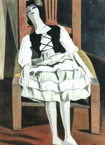 {{ product_title }} Fine Art Print | {{ product_vendor }} Jakero77 Léon Spilliaert - La poupée (1928) The Doll Fine Art Print Art Print  Jakero77