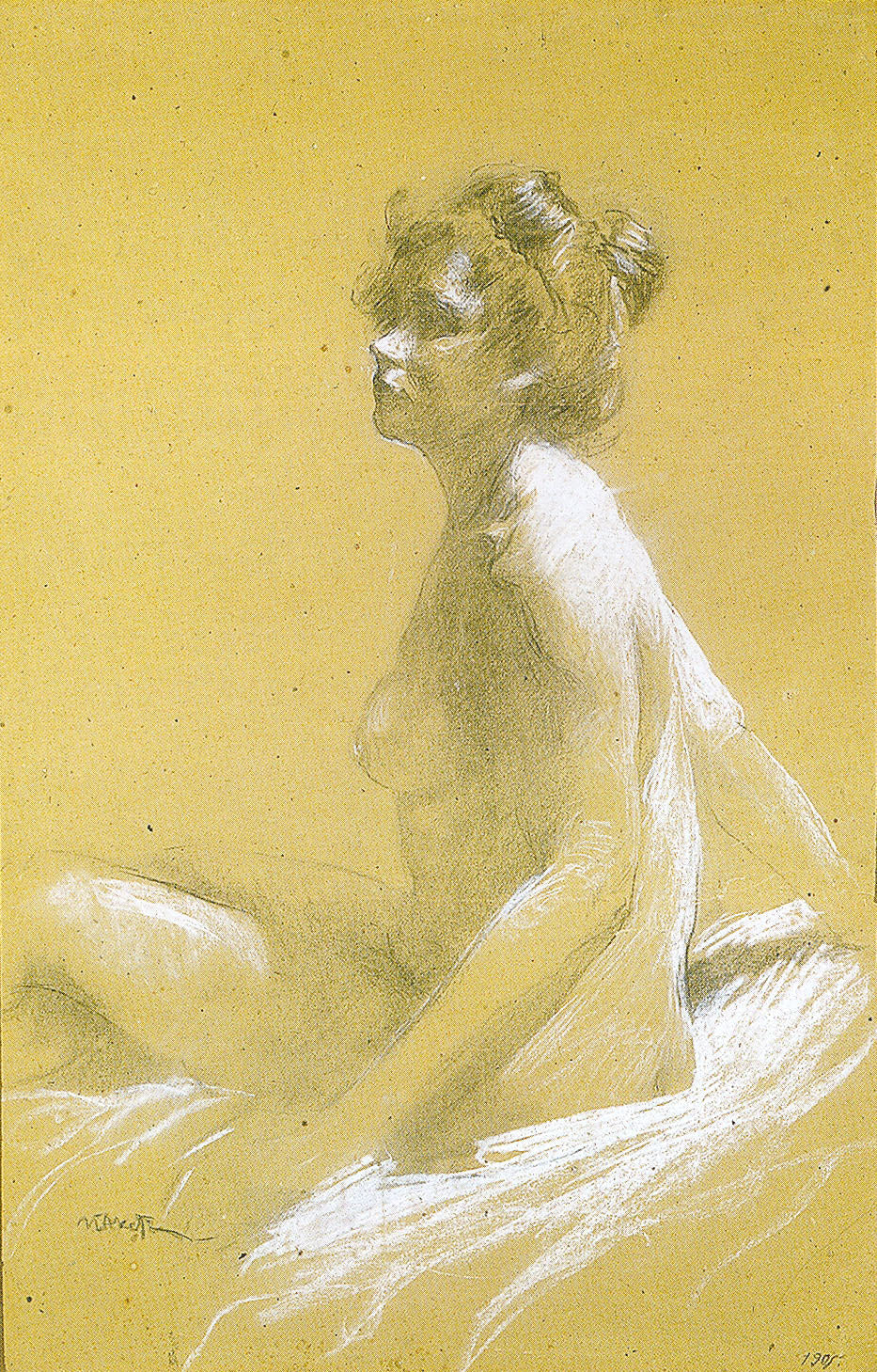 Leon Bakst Model 1924 Fine Art Print