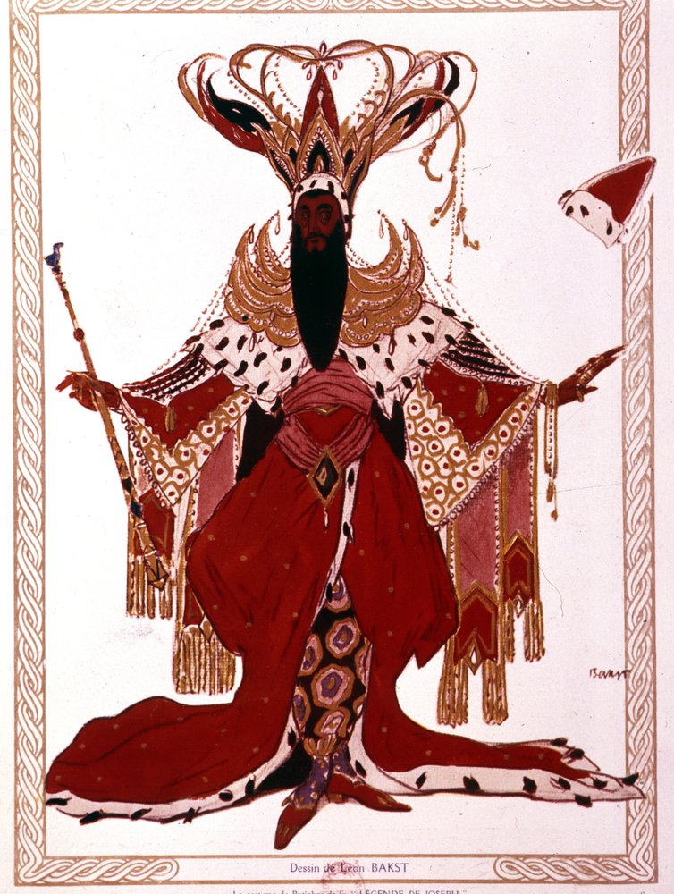 Leon Bakst La Legende de Joseph Potiphar 1914 Fine Art Print