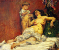Lovis Corinth Mother and Child 1906 Fine Art Print