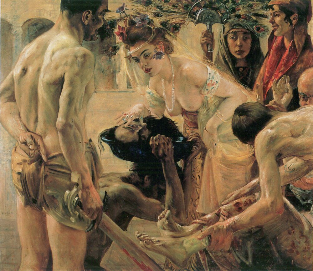 Lovis Corinth Salome 1900 Fine Art Print