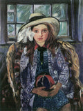Lovis Corinth Wilhelmine with a Ball 1915 Fine Art Print