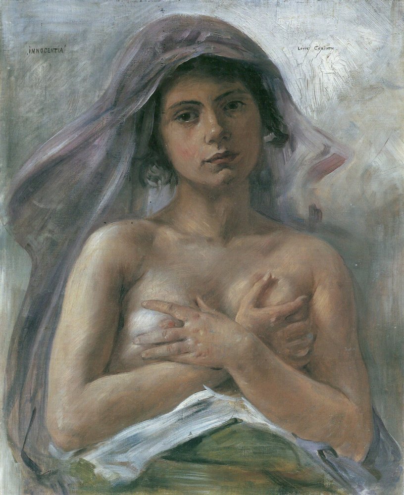 Lovis Corinth Innocentia 1890 Fine Art Print