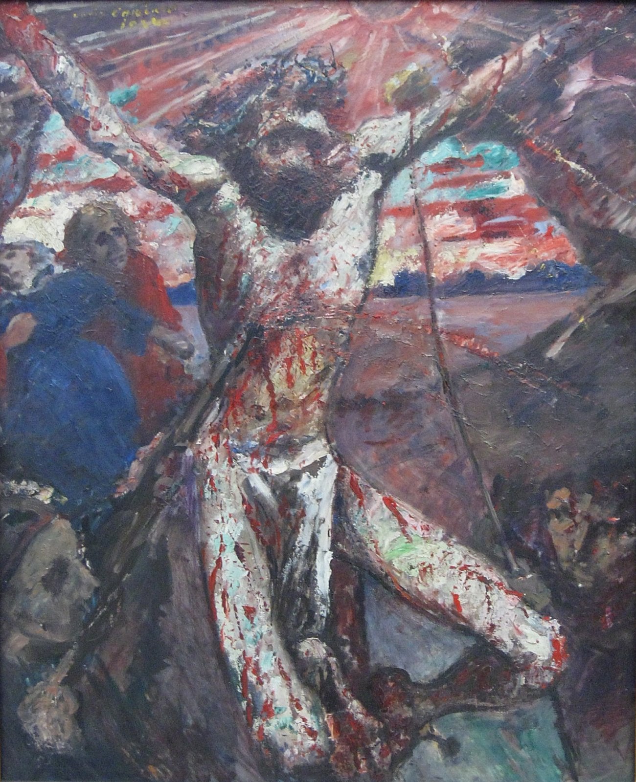 Lovis Corinth Red Christ 1922 Fine Art Print