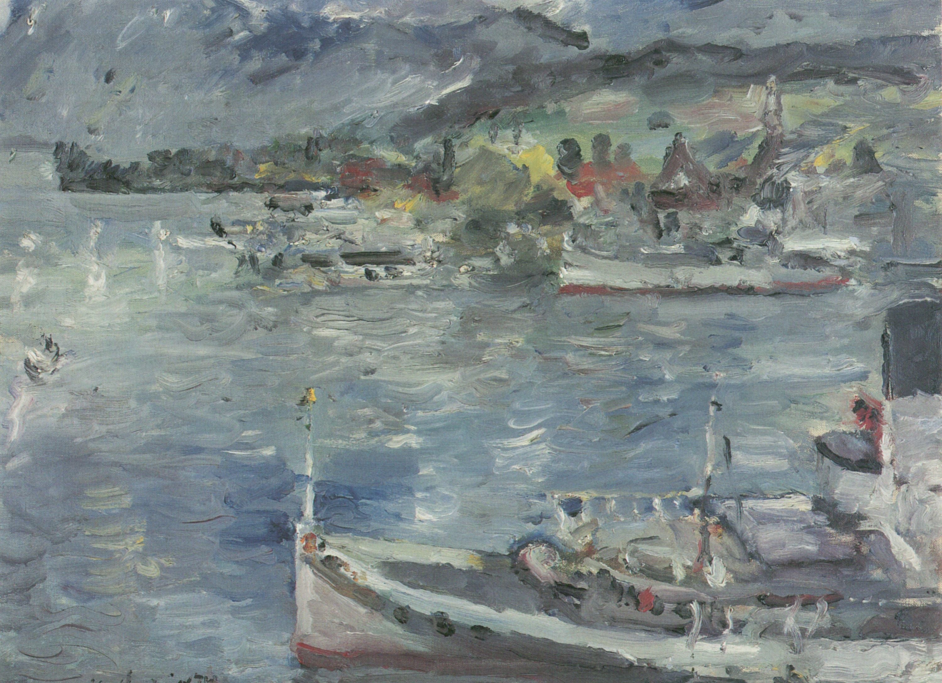 Lovis Corinth Lake Lucerne-Morning 1924 Fine Art Print