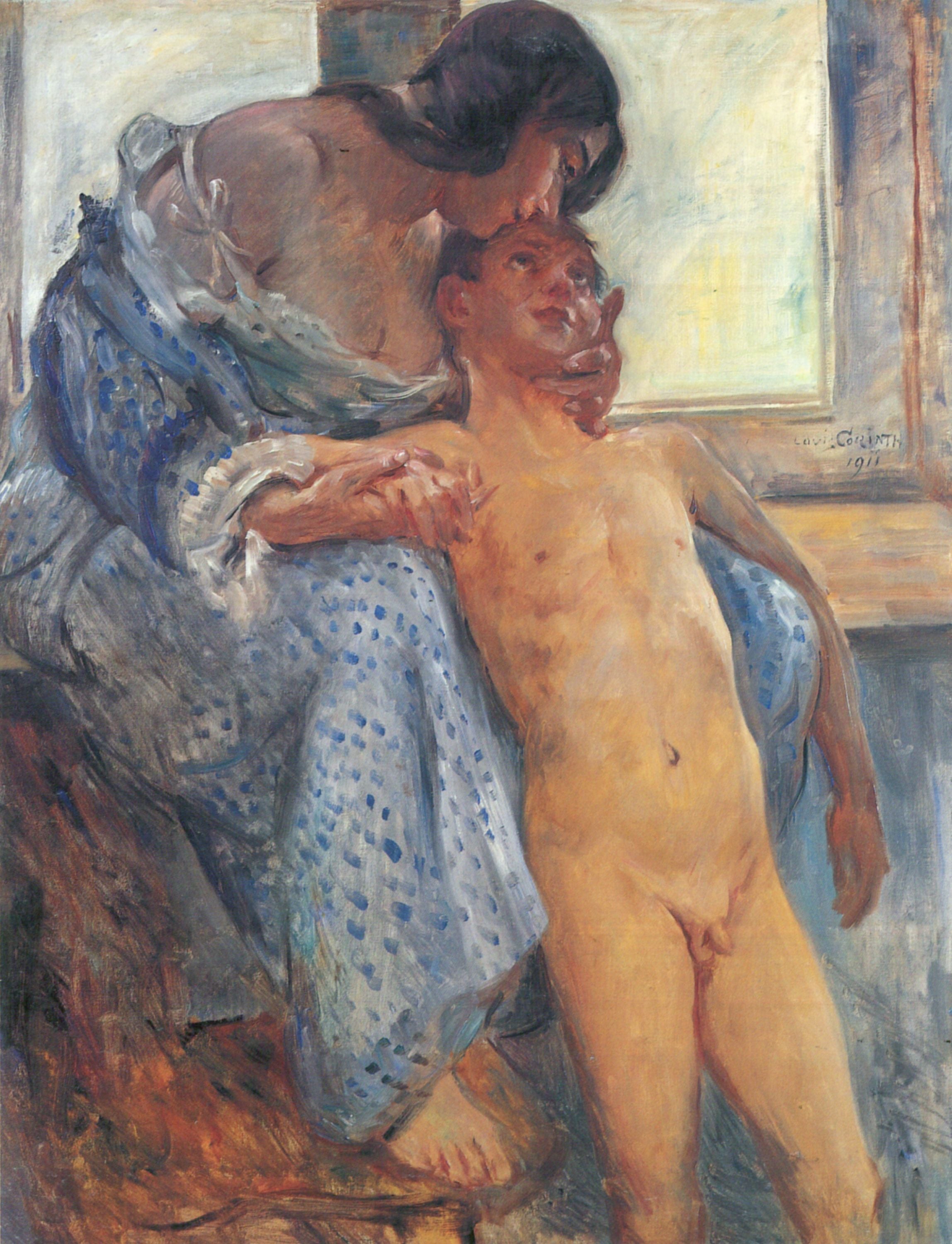 Lovis Corinth A Mother's Love 1911 Fine Art Print