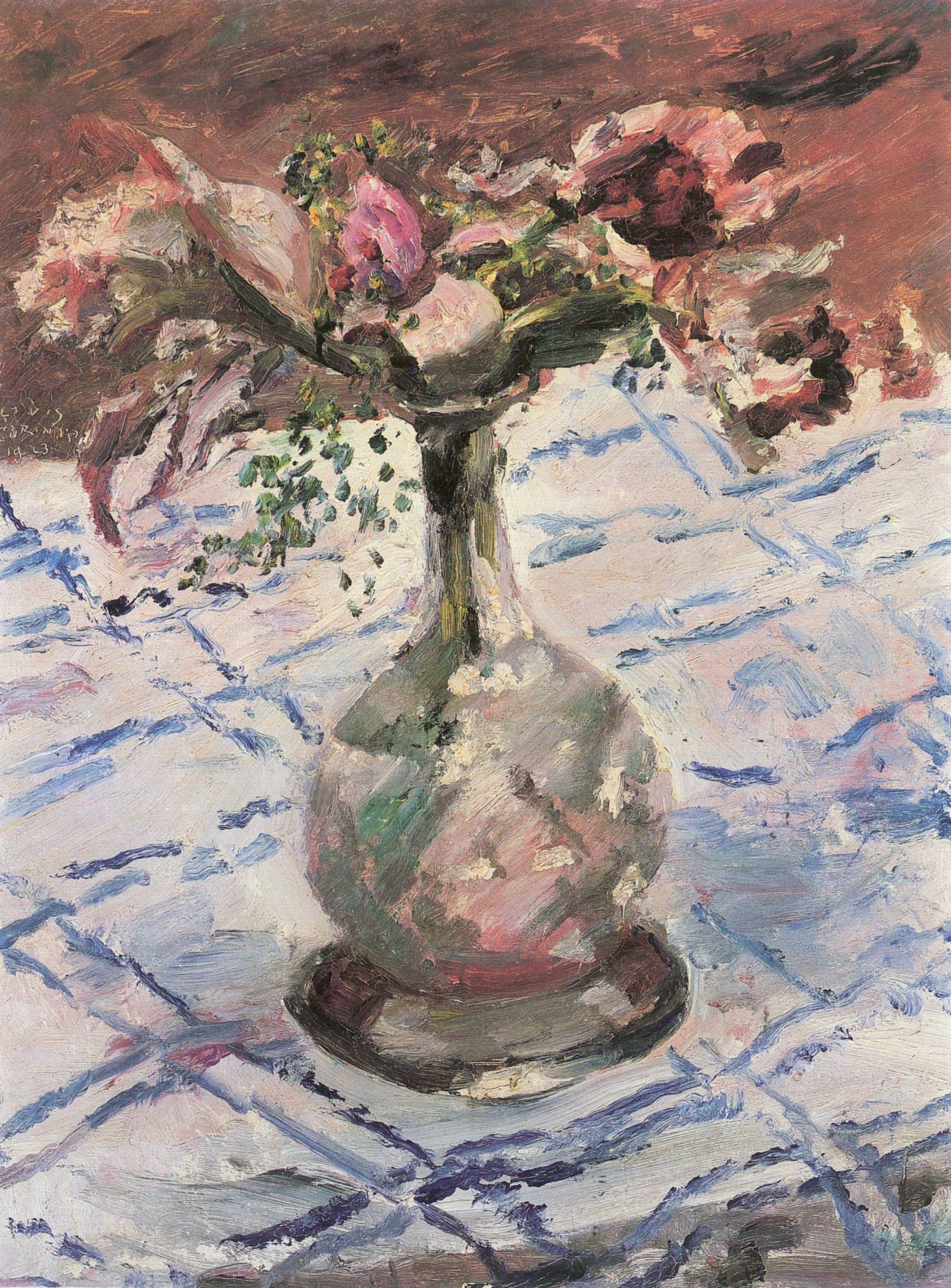 Lovis Corinth Orchids 1923 Fine Art Print