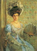 Lovis Corinth Portrait of Eleonore von Wilke, Countess Finkh 1907 Fine Art Print