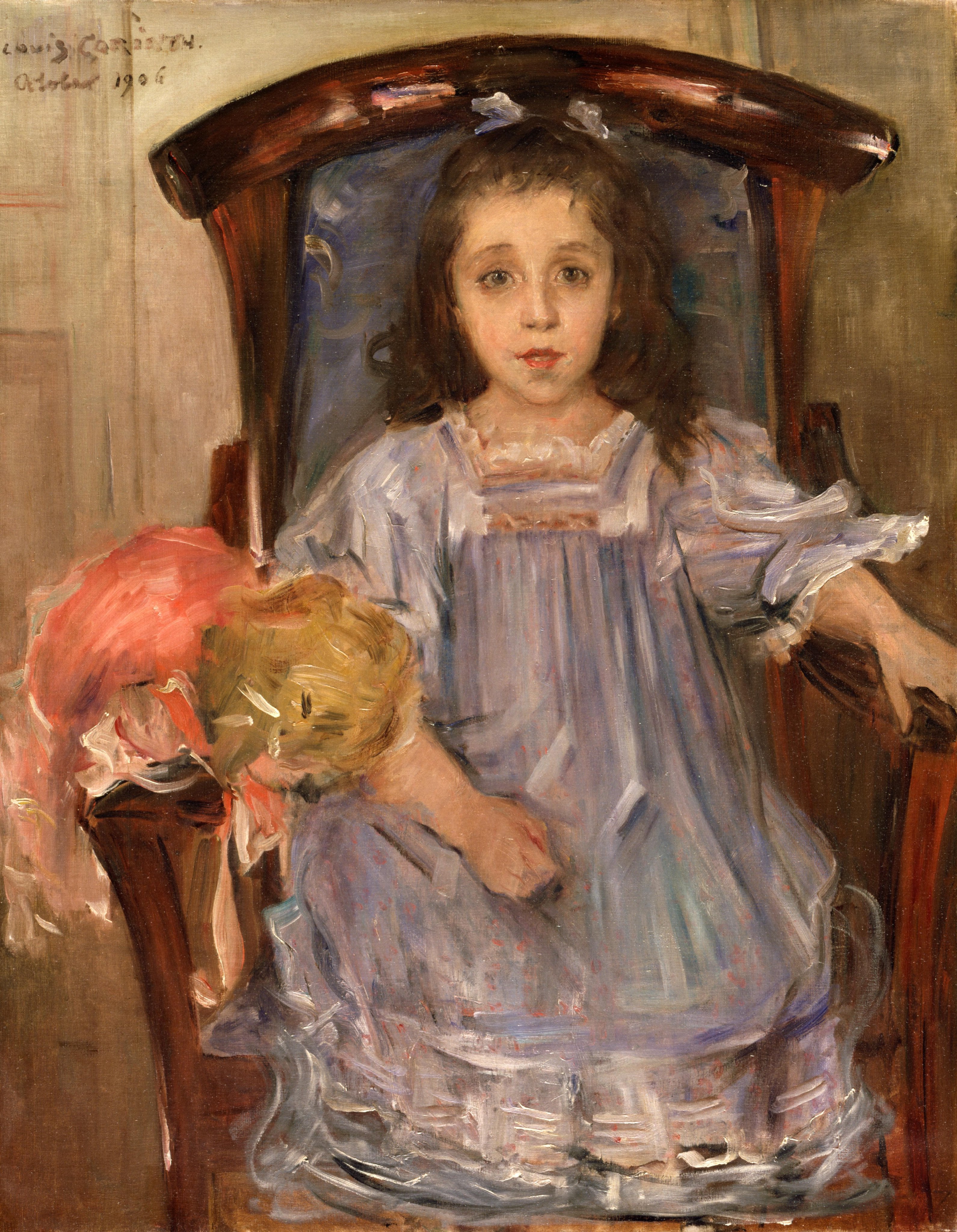 Lovis Corinth Portrait of Sophie Cassirer 1906 Fine Art Print