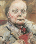 Lovis Corinth Portrait of the Poet Herbert Eulenberg 1924 Fine Art Print