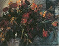 Lovis Corinth Red and Yellow Tulips 1918 Fine Art Print