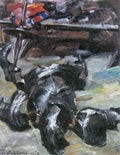 Lovis Corinth Armor in the Studio 1918 Fine Art Print