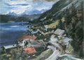 Lovis Corinth The Walchensee, Serpentine 1920 Fine Art Print