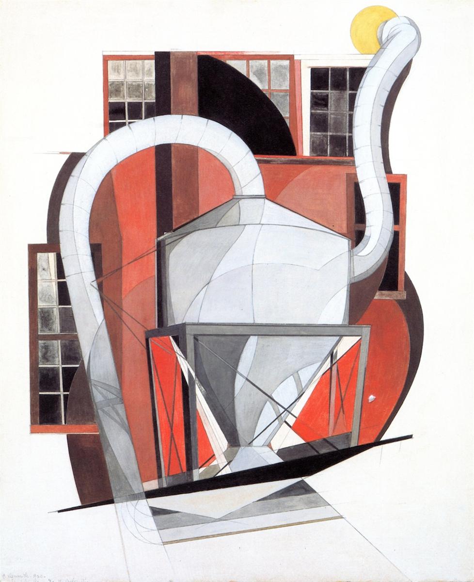 Charles Demuth Machinery 1920 Fine Art Print