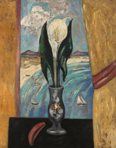 {{ product_title }} Fine Art Print | {{ product_vendor }} Jakero77 Marsden Hartley - Atlantic Window in New England Character (1917) Fine Art Print Art Print  Jakero77