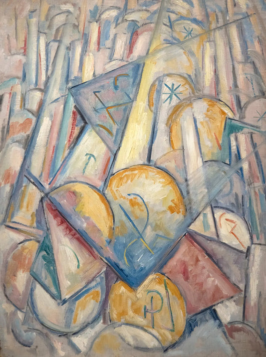 {{ product_title }} Fine Art Print | {{ product_vendor }} Jakero77 Marsden Hartley - Bach Preludes et Fugues No. 1  (1912-13) Fine Art Print Art Print  Jakero77