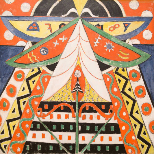{{ product_title }} Fine Art Print | {{ product_vendor }} Jakero77 Marsden Hartley - Berlin Series No. 50 (1914-15) Fine Art Print Art Print  Jakero77