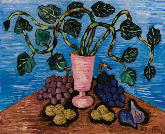 {{ product_title }} Fine Art Print | {{ product_vendor }} Jakero77 Marsden Hartley - Ivy and Fruits (1926) Fine Art Print Art Print  Jakero77