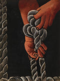 {{ product_title }} Fine Art Print | {{ product_vendor }} Jakero77 Marsden Hartley - Knotting Rope (1939-40) Fine Art Print Art Print  Jakero77