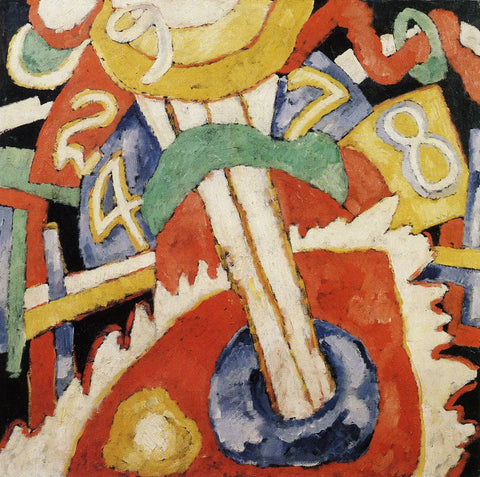{{ product_title }} Fine Art Print | {{ product_vendor }} Jakero77 Marsden Hartley - Military (1913) Fine Art Print Art Print  Jakero77