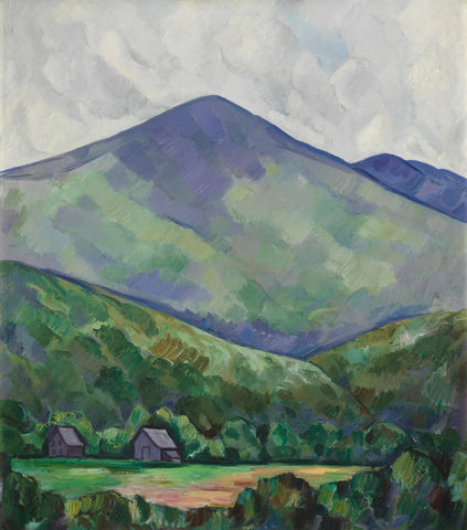 {{ product_title }} Fine Art Print | {{ product_vendor }} Jakero77 Marsden Hartley - Mountain Number 21 (1929-30) Fine Art Print Art Print  Jakero77