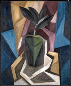 {{ product_title }} Fine Art Print | {{ product_vendor }} Jakero77 Marsden Hartley - Rubber Plant (1920) Cubist Cubism Fine Art Print Art Print  Jakero77