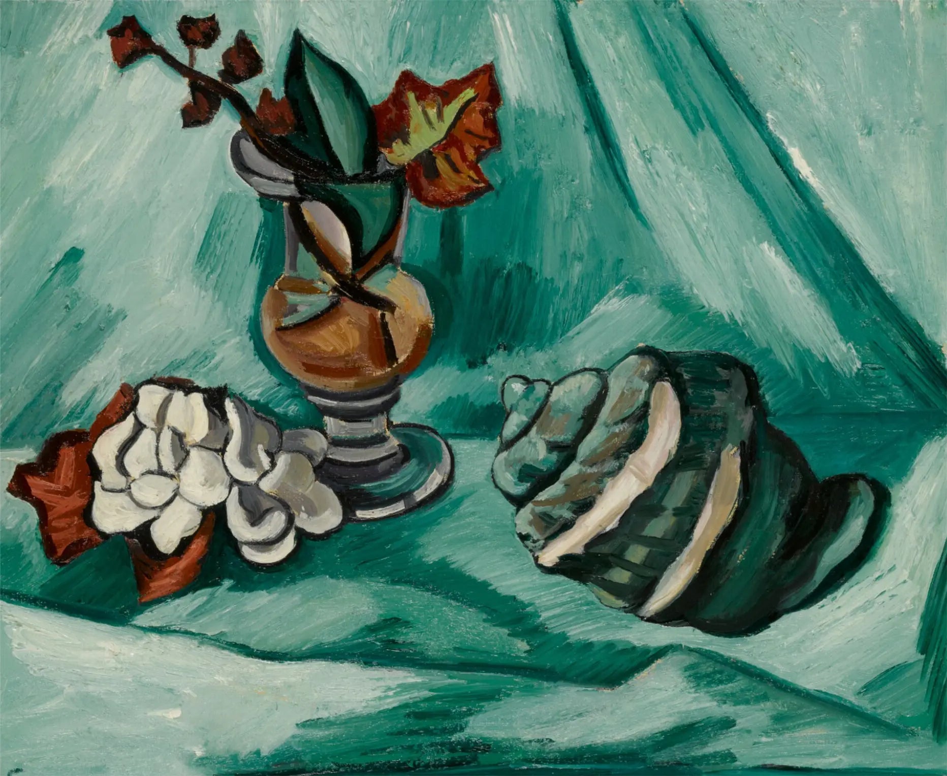 {{ product_title }} Fine Art Print | {{ product_vendor }} Jakero77 Marsden Hartley - Still Life with Conch Shell (1929) Fine Art Print Art Print  Jakero77